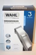 BOXED WAHL GROOMSMAN STUBBLE & BEARD TRIMMER RRP £39.99Condition ReportAppraisal Available on