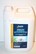 5LITRE BOSTIK CEMENTONE INTEGRAL WATERPROOFER RRP £8.80Condition ReportAppraisal Available on