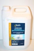 5LITRE BOSTIK CEMENTONE INTEGRAL WATERPROOFER RRP £8.80Condition ReportAppraisal Available on