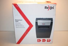 BOXED REXEL MOMENTUM X308 SHREDDER RRP £47.99Condition ReportAppraisal Available on Request- All