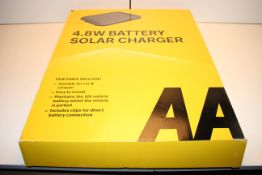 BOXED AA 4.8W BATTERY SOLAR CHARGER MODEL: AA1432 RRP £43.85Condition ReportAppraisal Available on