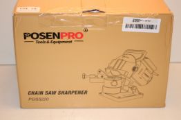 BOXED POSEN PRO CHAIN SAW SHARPENER PGSS220 RRP £34.99Condition ReportAppraisal Available on