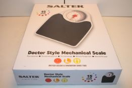 BOXED SALTER DOCTOR STYLE MECHANICAL SCALE RRP £29.99Condition ReportAppraisal Available on Request-