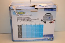 BOXED RING POWERING AUTOMATIC STANDARD CHARGE 8 8AMP BATTERY CHARGER RRP £45.00Condition