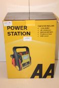 BOXED AA POWER STATION JUMP STARTER AIR COMPRESSOR MODEL: AA1678 RRP £64.99Condition ReportAppraisal