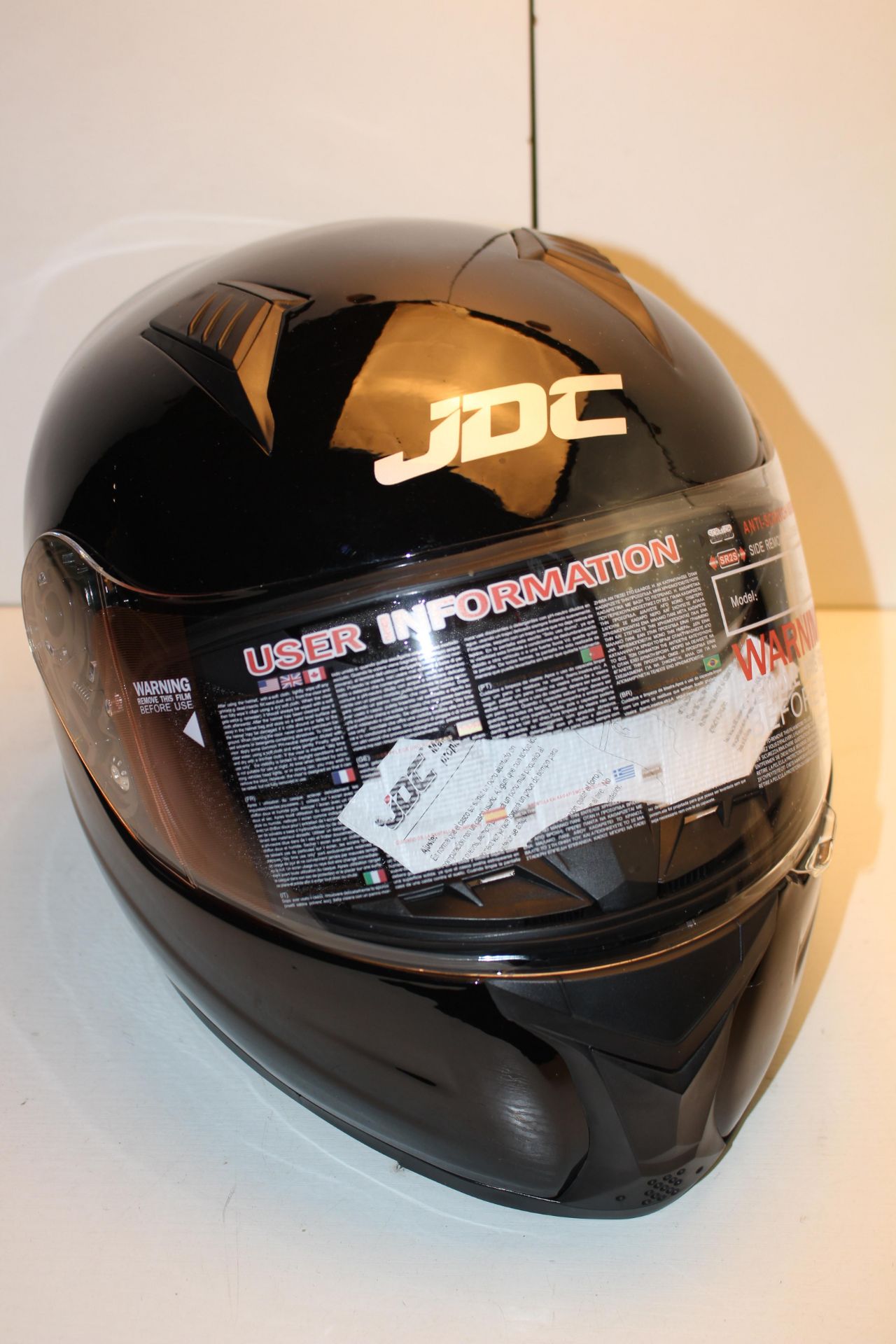 BOXED JDC MOTORCYCLE HELMET Condition ReportAppraisal Available on Request- All Items are