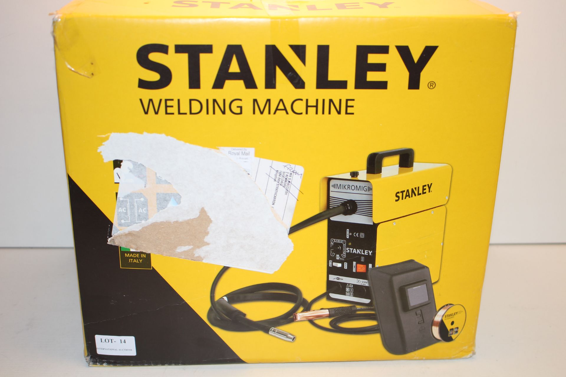 BOXED STANLEY WELDING MACHINE CODE: 10881 RRP £144.05Condition ReportAppraisal Available on Request-