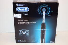 BOXED ORAL B SMART SERIES BLACK 6500 POWERED BY BRAUN TOOTHBRUSH RRP £89.99Condition ReportAppraisal