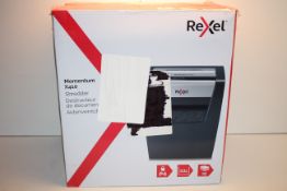 BOXED REXEL MOMENTUM X410 SHREDDER RRP £47.99Condition ReportAppraisal Available on Request- All