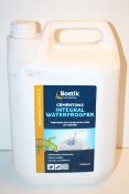 5LITRE BOSTIK CEMENTONE INTEGRAL WATERPROOFER RRP £8.80Condition ReportAppraisal Available on