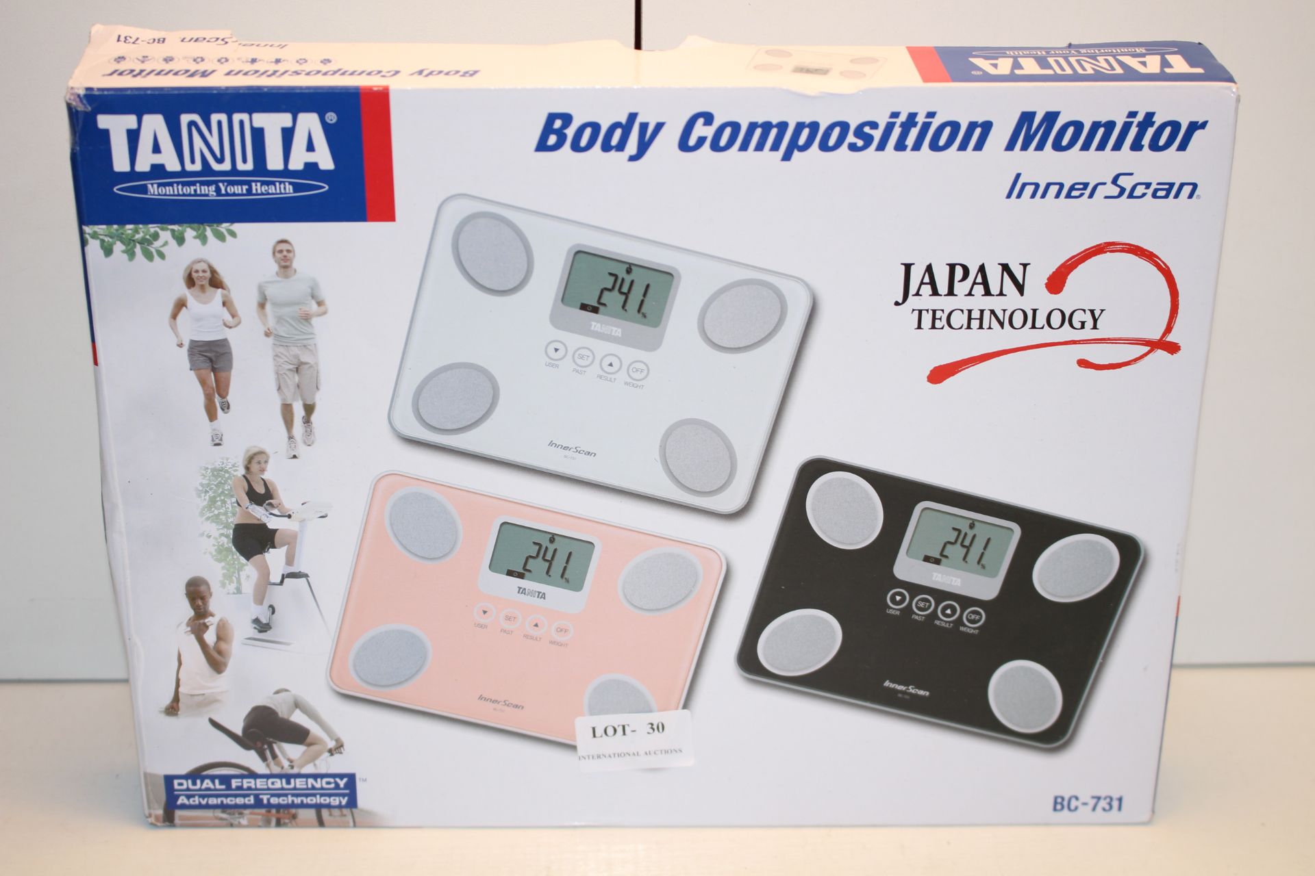 BOXED TANITA BODY COMPOSITION MONITOR INNERSCAN MODEL: BC-731 RRP £54.99Condition ReportAppraisal