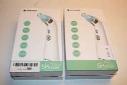 2X BOXED FITFORT VACUUM SUCTION SKINCARE DEVICE LED DISPLAY COMBINED RRP £60.00Condition