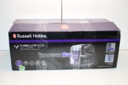 BOXED RUSSELL HOBBS TURBO LITE PLUS 5-IN-1 CORDED HANDHELD VACUUM MODEL: RHCHS50ASO3-C RRP £59.