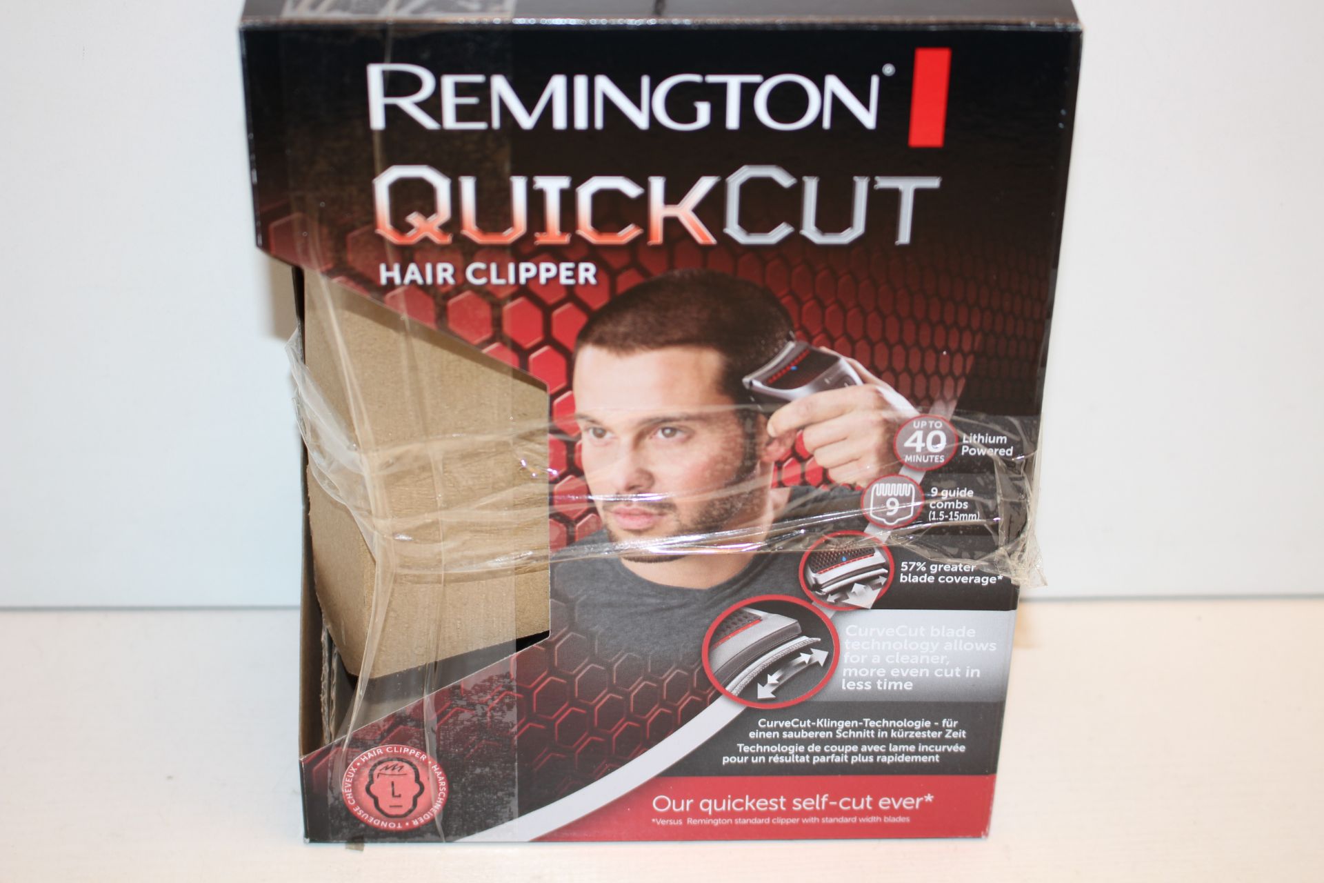 BOXED REMINGTON QUICKCUT HAIR CLIPPER RRP £37.99Condition ReportAppraisal Available on Request-