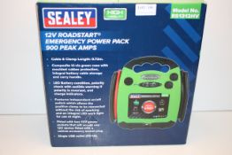 BOXED SEALEY 12V ROADSTART EMERGENCY POWERPACK 900 PEAK AMPS RRP £115.00Condition ReportAppraisal