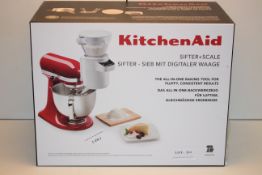 BOXED KITCHEN AID SIFTER AND SCALE SKSMSFTACondition ReportAppraisal Available on Request- All Items