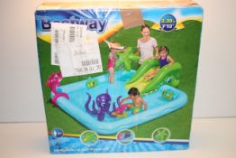 BOXED BESTWAY AQURIAM SLIDE POOL RRP £22.99Condition ReportAppraisal Available on Request- All Items