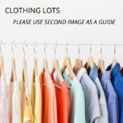 ONE LOT TO CONTAIN 10 ITEMS OF A VARIOUS SELCTION OF WOMENS AND MENS ITEMS IN VARIOUS STYLES/SIZES -
