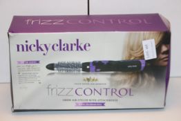 BOXED NICKY CLARKE FRIZZ CONTROL AIR STYLERCondition ReportAppraisal Available on Request- All Items