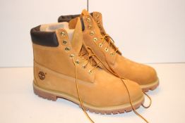 UNBOXED SIZE 12 WHEAT COLOURED TIMBERLANDSCondition ReportAppraisal Available on Request- All