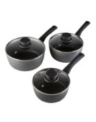 BOXED S PIECE STONE COOKWARE RRP £24.99Condition ReportAppraisal Available on Request- All Items are