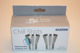 X 3 BOXES OF SETS OF 2 CHILL SHOTS CUPSCondition ReportAppraisal Available on Request- All Items are