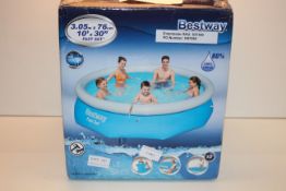 BOXED BESTWAY FASZT SET POOL Condition ReportAppraisal Available on Request- All Items are