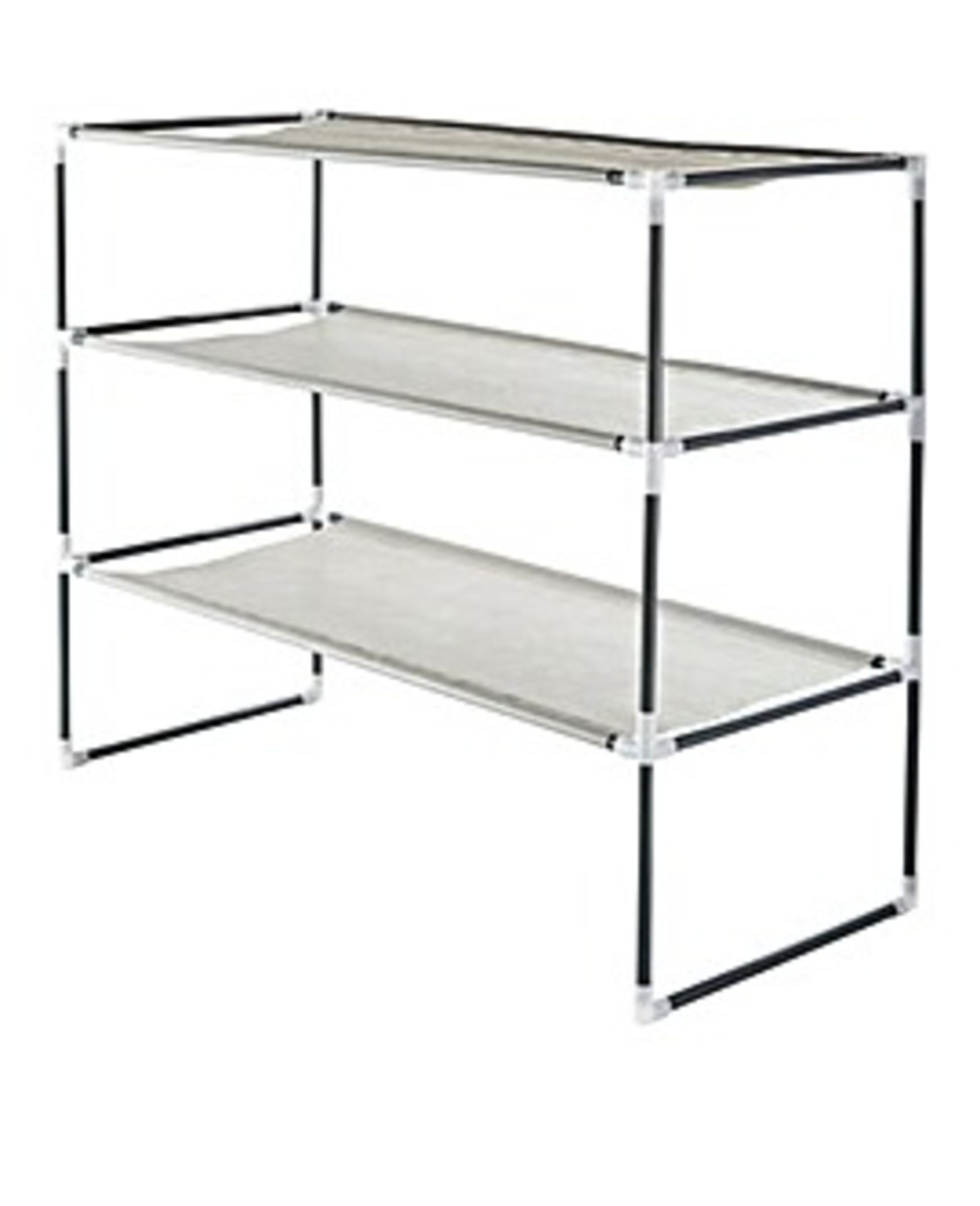 BOXED 3 TIER SHOE RACK RRP £11.00Condition ReportAppraisal Available on Request- All Items are