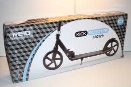 BOXED REID KICK SCOOTER 120129 RRP £49.99Condition ReportAppraisal Available on Request- All Items