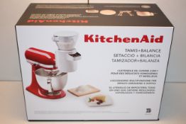 BOXED KITCHENAID ATTACHMENTS SIFTER & SCALE RRP £149Condition ReportAppraisal Available on
