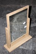 UNBOXED WOODEN EDGED MIRROR ON STAND RRP Condition ReportAppraisal Available on Request- All Items