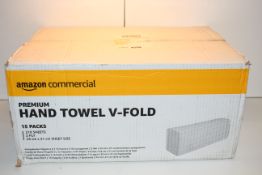 BOXED AMAZON HAND TOWELS V-FOLD RRP £24.99Condition ReportAppraisal Available on Request- All