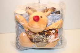 BAGGED SANTA PAWS BLANKET & TOY Condition ReportAppraisal Available on Request- All Items are