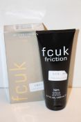 X 2 ITEMS TO INCLUDE FCUK FOR HER EAU DE TOILETTE & FCUK SHOWER GEL FOR HIMCondition ReportAppraisal