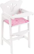 BOXED DOLL HIGHCHAIR RRP £39.99Condition ReportAppraisal Available on Request- All Items are