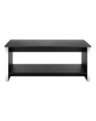 BOXED BLACK ASH MONO COFFEE TABLE RRP 59Condition ReportAppraisal Available on Request- All Items