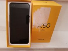 BOXED X50 PRO REALME PHONE IN RED (POWERS ON) RRP £519Condition ReportAppraisal Available on