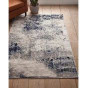 BAGGED HAVANNA WOVEN RUG 160X230 IN NAVY RRP £94.99Condition ReportAppraisal Available on Request-