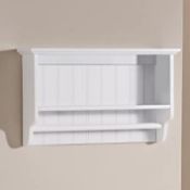 BOXED COLONIAL TOWEL RAIL SHELF RRP £12.99Condition ReportAppraisal Available on Request- All