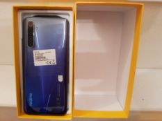 BOXED 6 REALME PHONE IN BLUE (POWERS ON) RRP £199Condition ReportAppraisal Available on Request- All