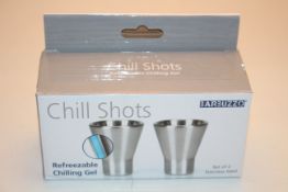 X 3 BOXES OF SETS OF 2 CHILL SHOTS CUPSCondition ReportAppraisal Available on Request- All Items are
