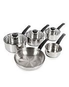 BOXED GREY NON STICK 5 PIECE PAN SET RRP £26Condition ReportAppraisal Available on Request- All