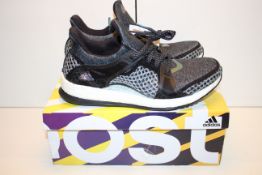 BOXED ADIDAS PURE BOOST X TRAINERS SIZE 5 Condition ReportAppraisal Available on Request- All