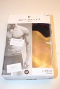 BOXED JEFF BANKS BOXERS SIZE MEDIUM Condition ReportAppraisal Available on Request- All Items are