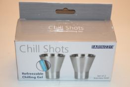 X 3 BOXES OF SETS OF 2 CHILL SHOTS CUPSCondition ReportAppraisal Available on Request- All Items are