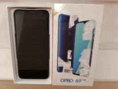 BOXED OPPO A9 2020 PHONE IN BLUE (POWERS ON) RRP £140Condition ReportAppraisal Available on Request-
