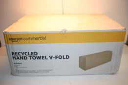 BOXED RECYCLED HAND TOWELS V-FOLD RRP £24.99Condition ReportAppraisal Available on Request- All