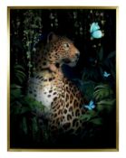 BOXED LEOPARD WALL ART PRINT RRP £32.99Condition ReportAppraisal Available on Request- All Items are