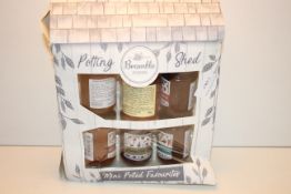 BOXED X 6 JARS OF JAMES POTTING SHED Condition ReportAppraisal Available on Request- All Items are