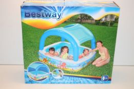 BOXED BESTWAY POOL WITH SHADE RRP £22.99Condition ReportAppraisal Available on Request- All Items